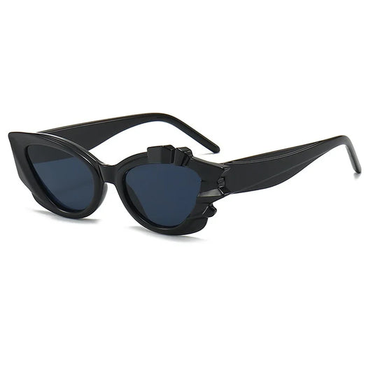 Cat Eye Sunglasses Fashion UV400 Women Men Punk Eyewear Trendy