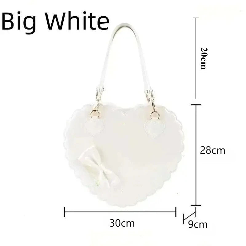 Handbag Bowknot Decor Shoulder