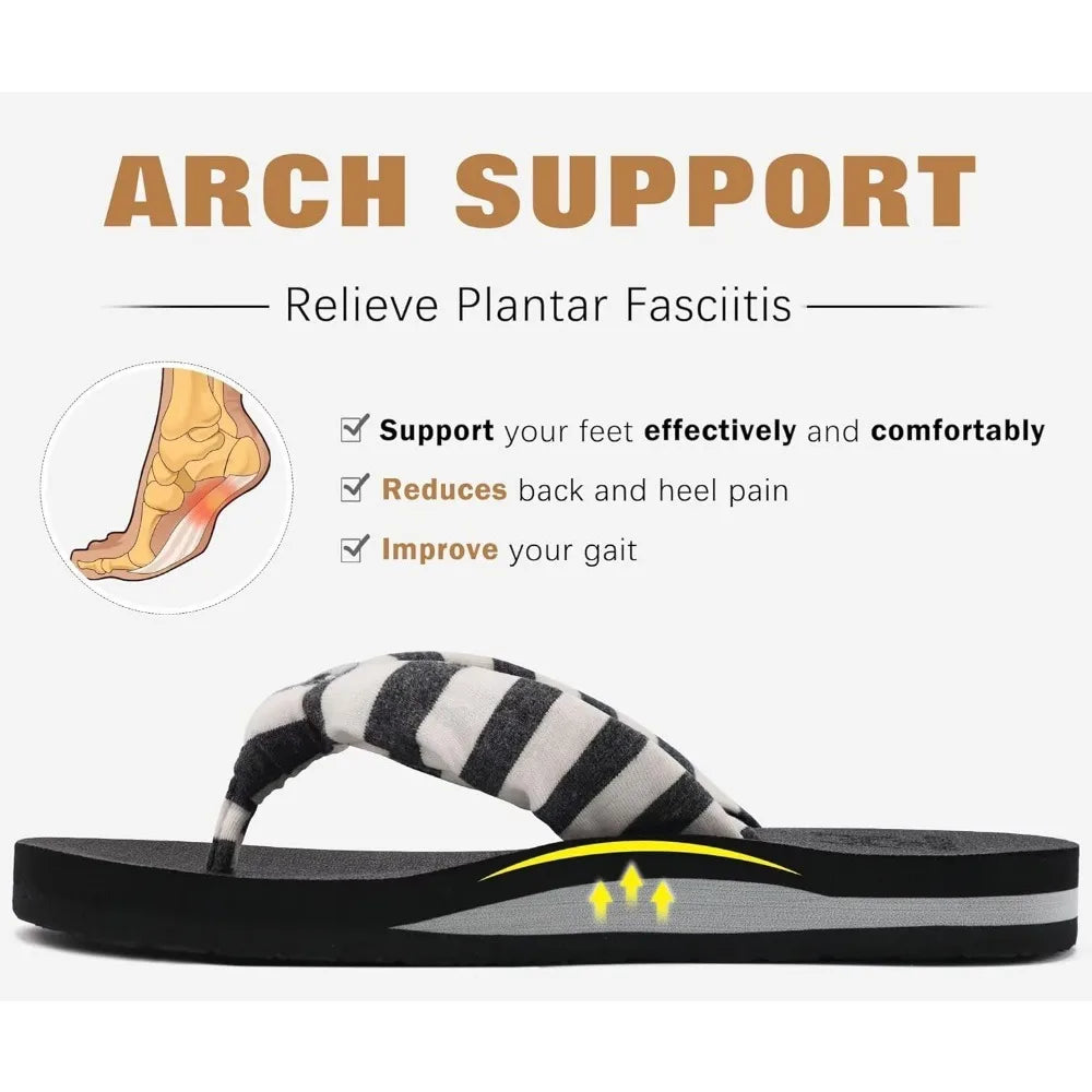 Flip Flops Women With Arch Support