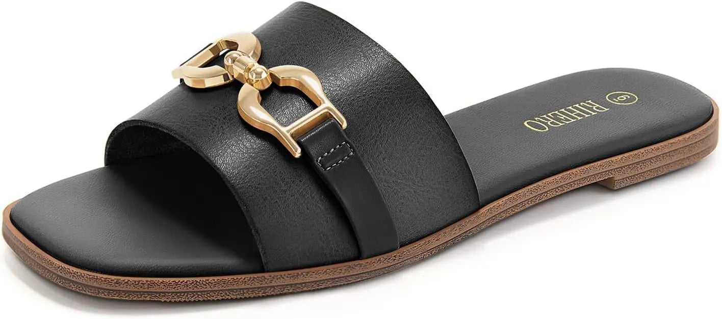 Sandals Leather Open Toe