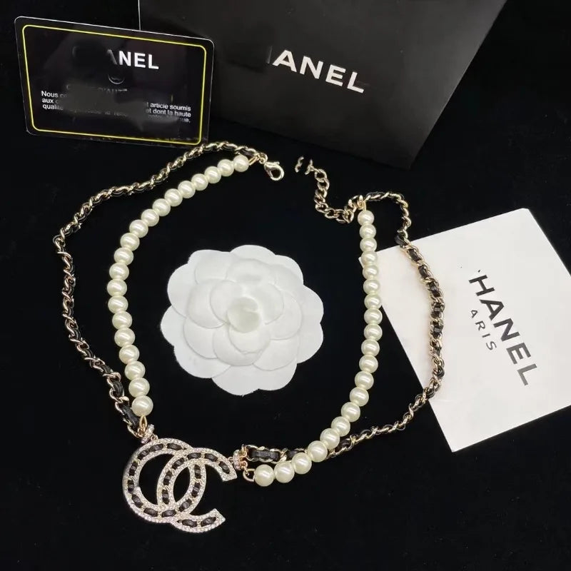 Necklace Elegant Zircon Metal Jewelry