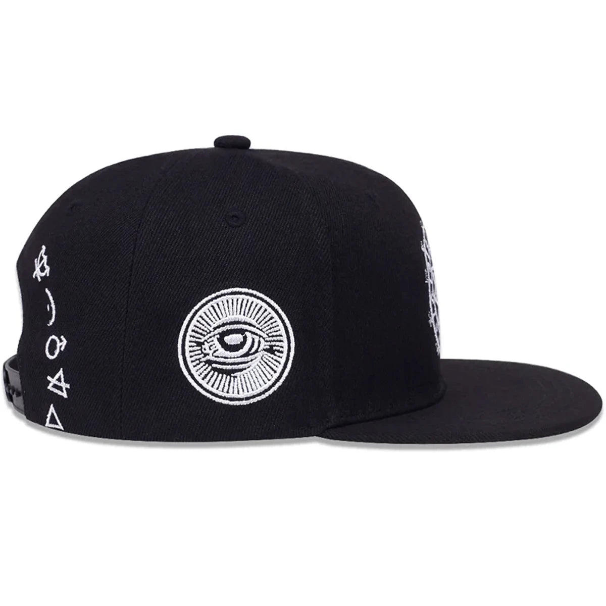 Hat Adjustable Embroidery Big Eye