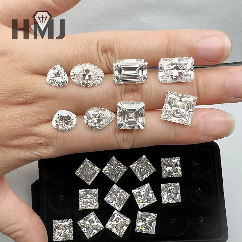 Moissanite Diamond Loose Stone Round Brilliant