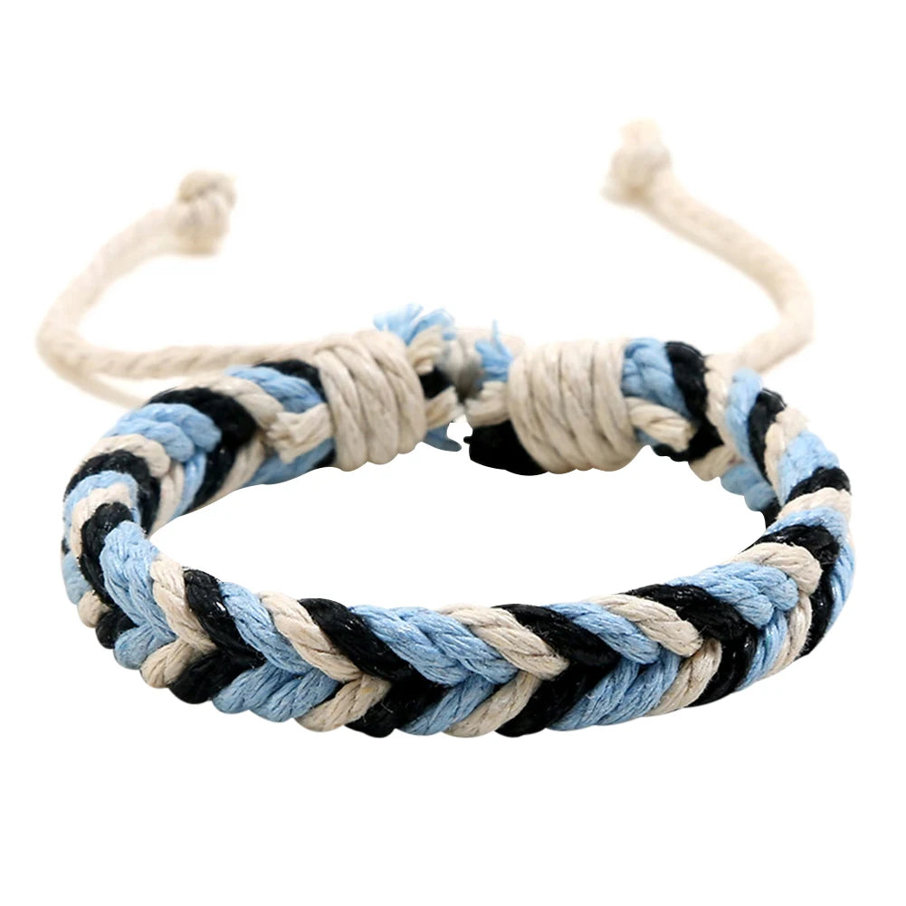 Braided Rope Weave Bangles