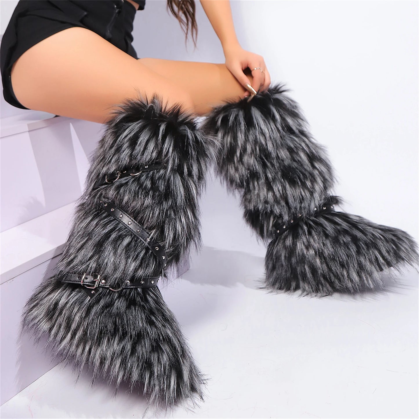 Boots For Women Plush Comfort