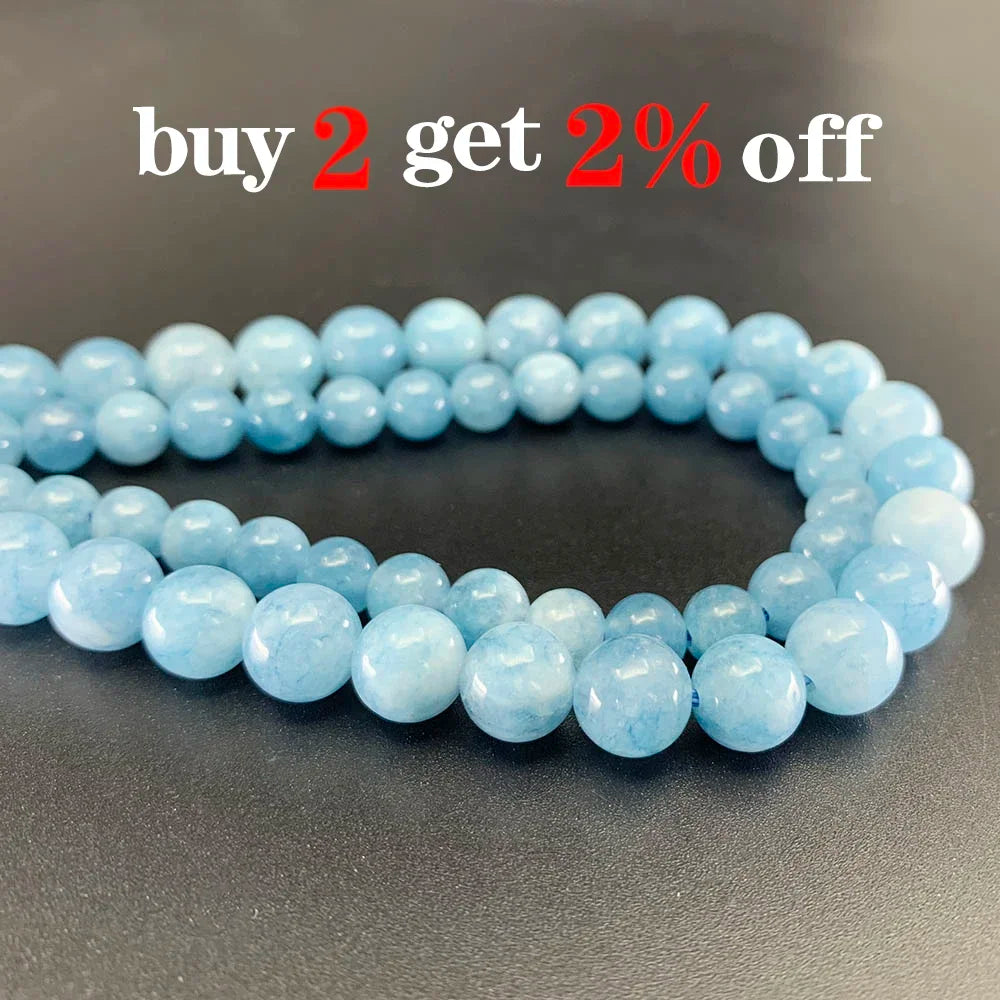 Natural Agate Stone Beads Spacer Beads For Jewelry Making