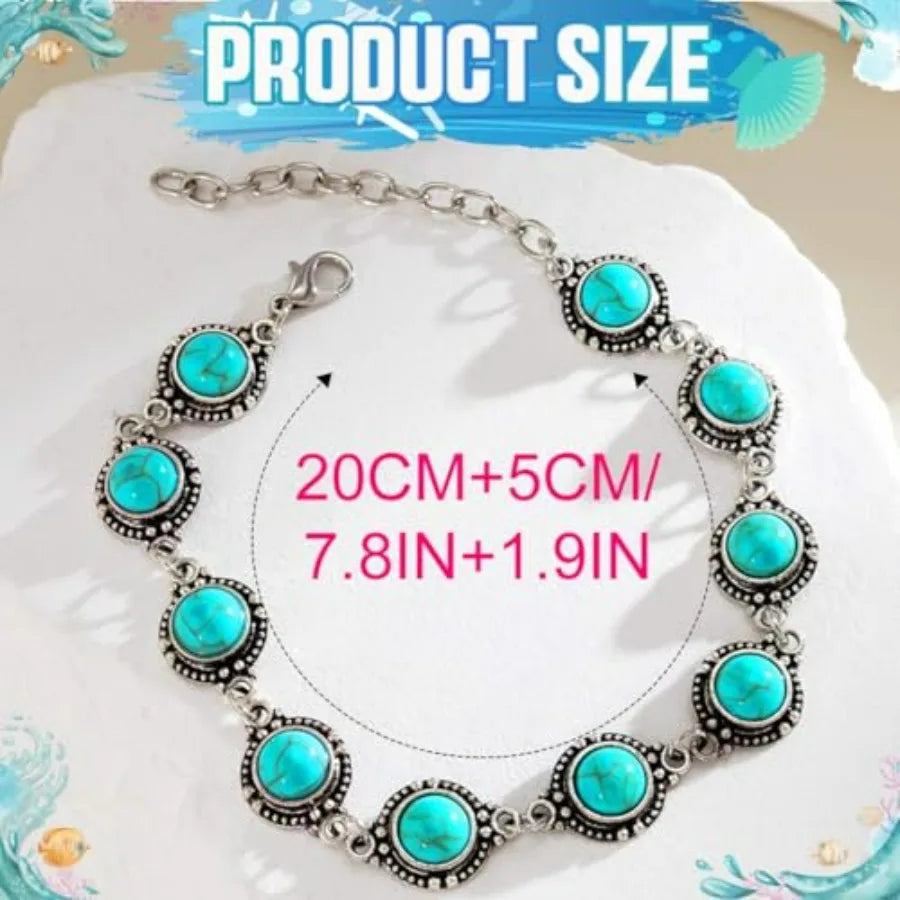 Boho Anklet Adjustable Foot Jewelry For Women Beach Summer