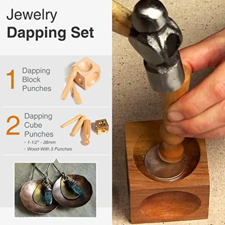 MDNG Beginners Jewelry Making Tool Set Silversmithing Tools