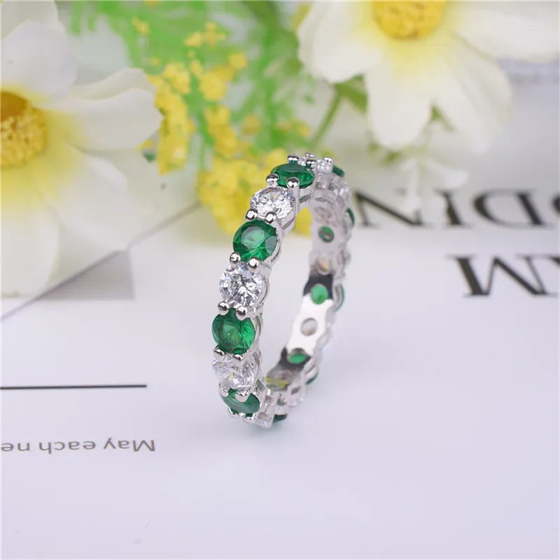 Eternity 925 Sterling Silver Ring