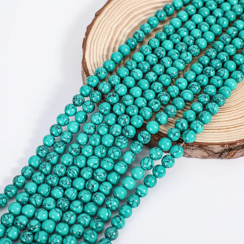 Natural Stone Round Beads For Jewelry Making
