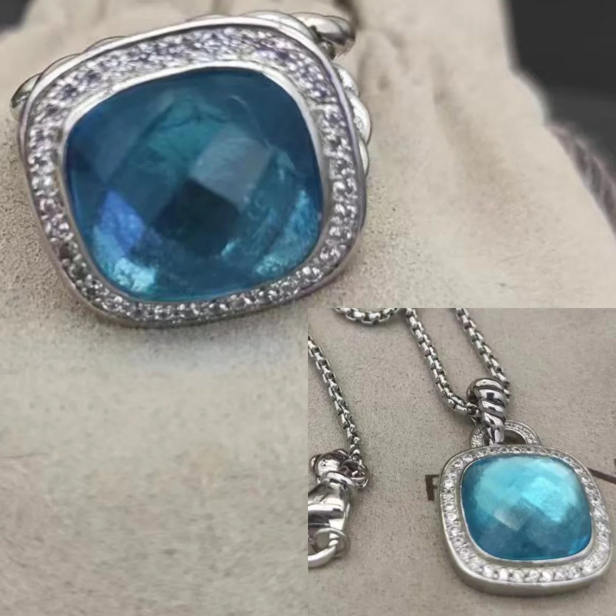 Necklace & Ring Diamon Set