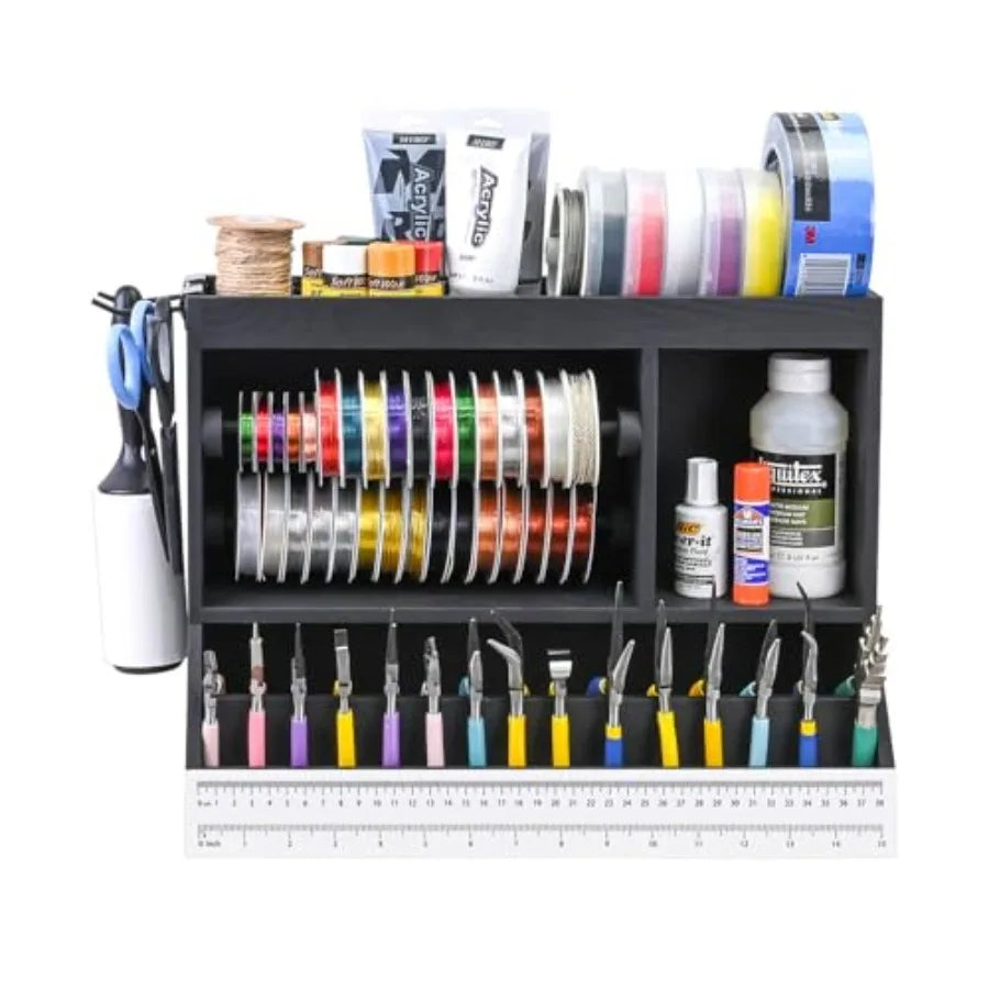 MDNG Jewelry Tools Workbench With Organizer For Beads And Wire