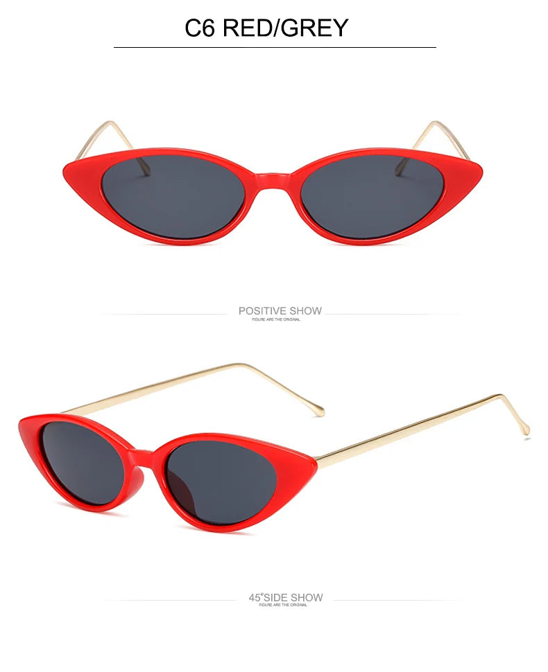 Cat Eye Sunglasses UV400 Trendy Fashion Eyewear