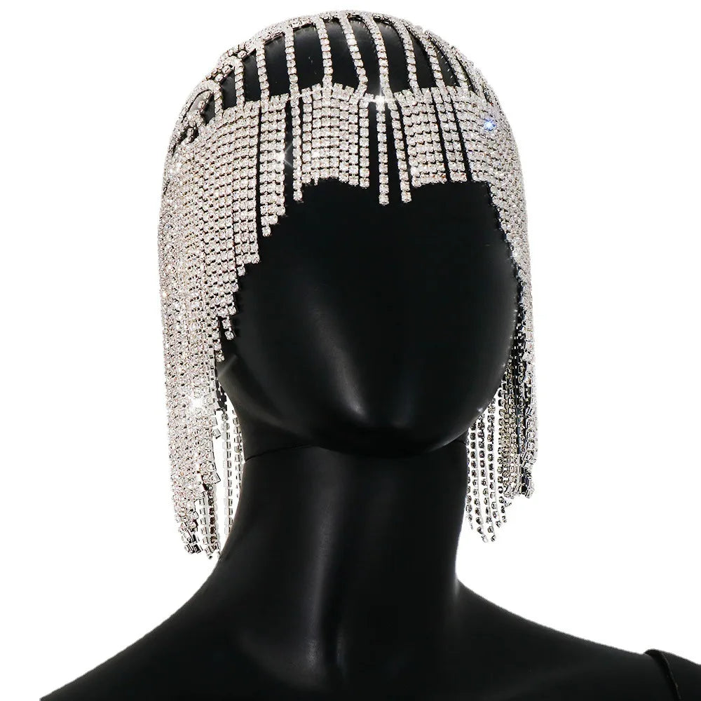 Hair Chain Headpiece Crystal Headband