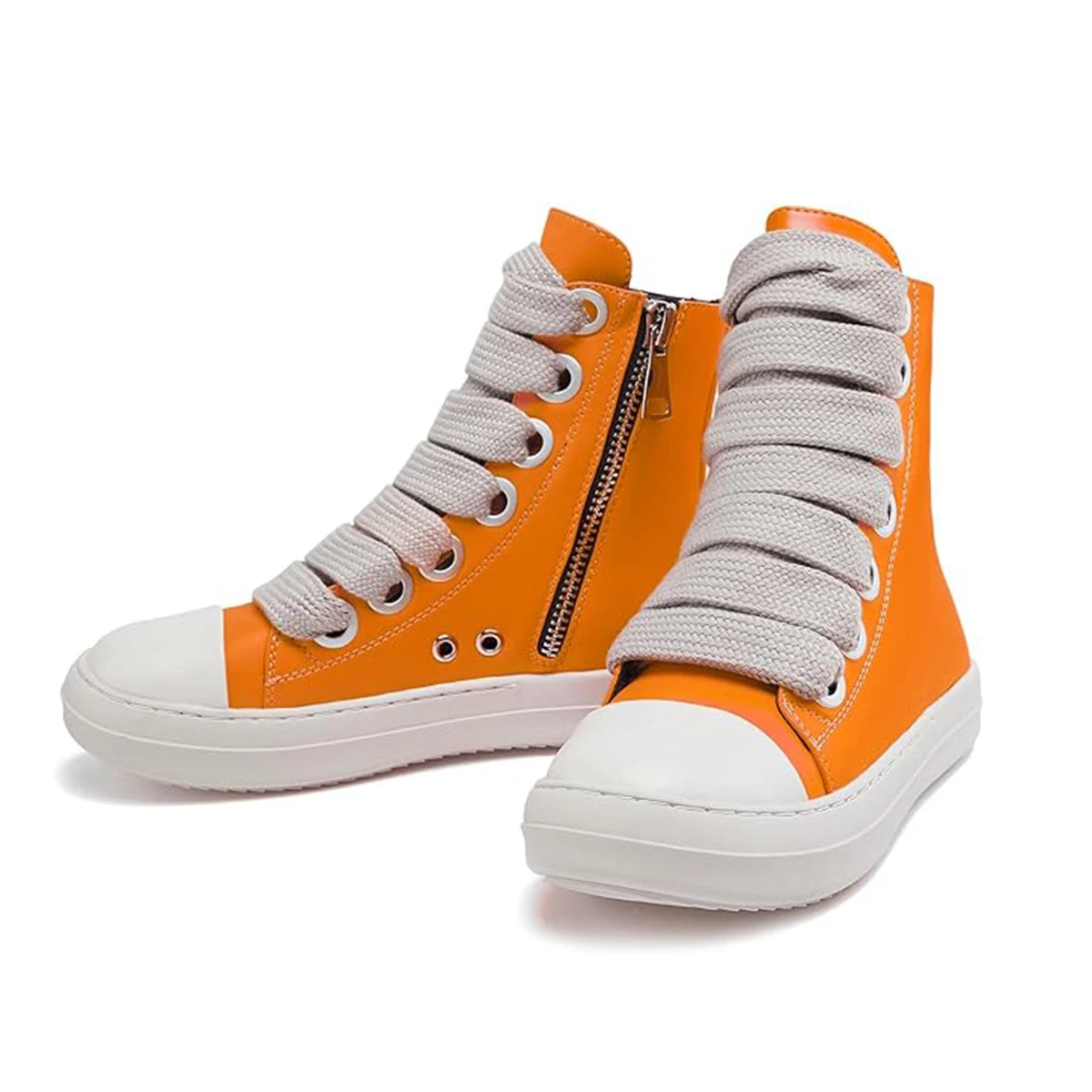 Women's Ankle High Top  With Flat Sole