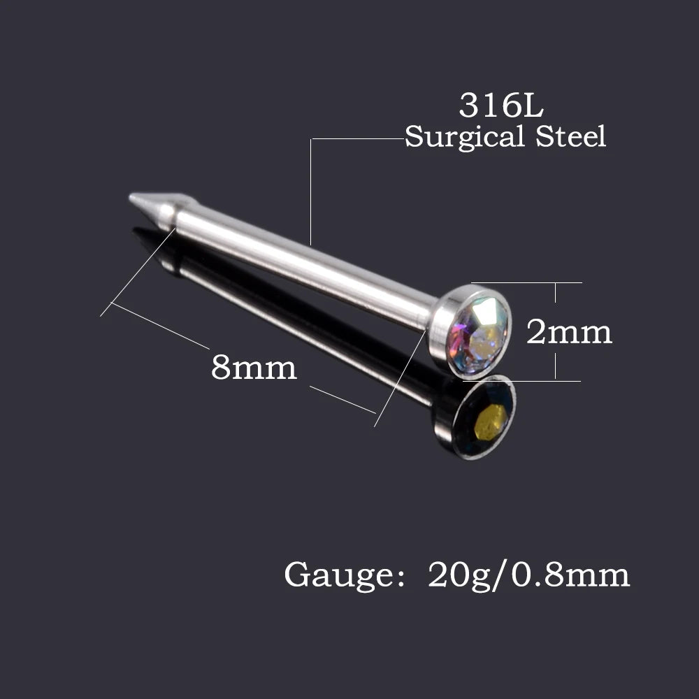 Nose Piercing Unit Kit For Stud Earrings