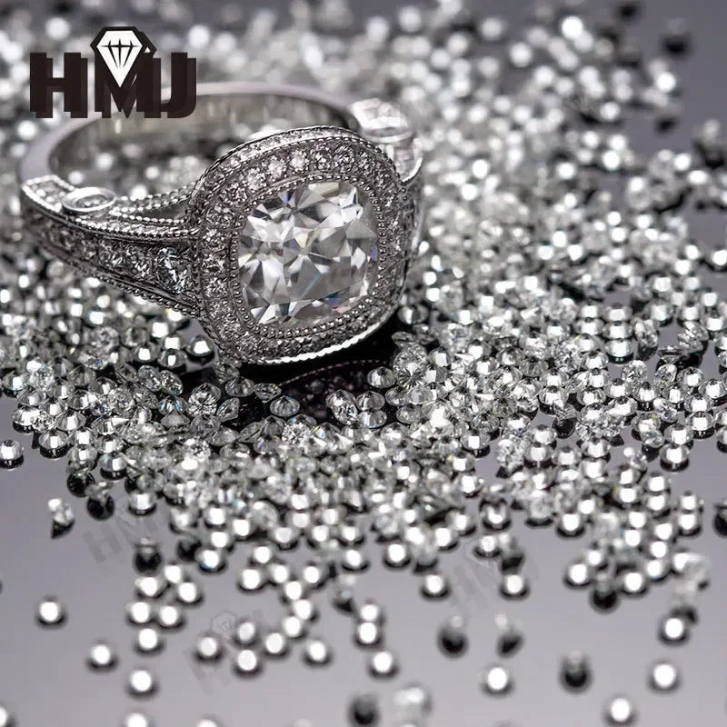 Moissanite Beads Round Stone 1 Carat VVS1