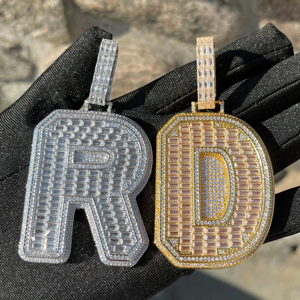 Pendant Bubble Letter A To Z Initial