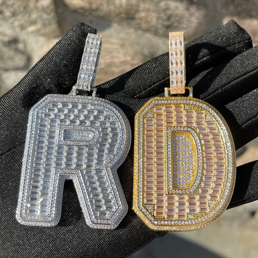 Pendant Bubble Letter A To Z Initial
