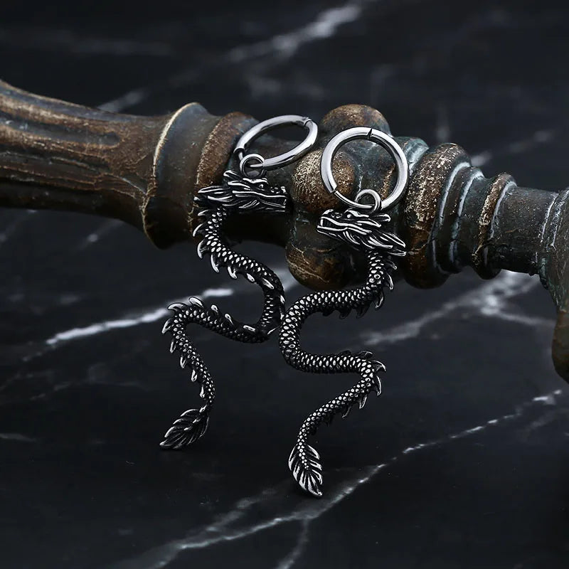 Dragon Eardrop Jewelry