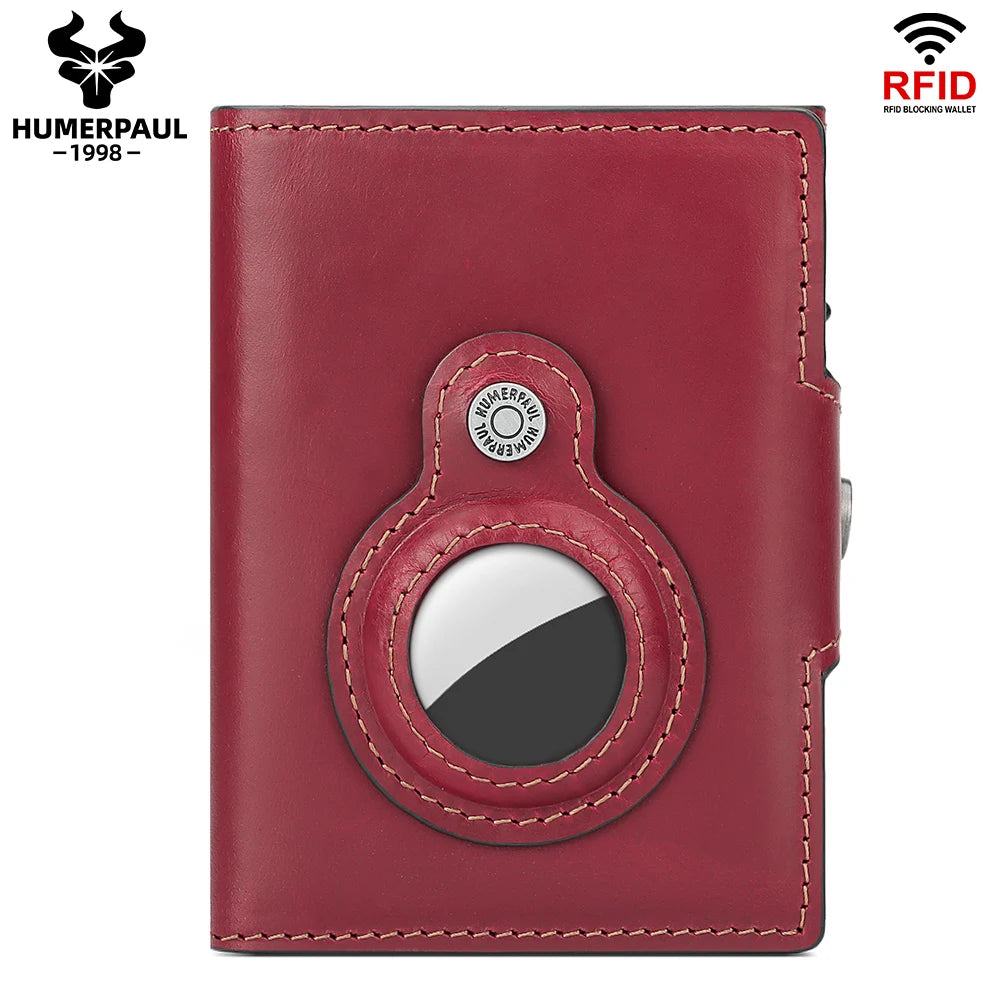 Wallet RFID Leather Card Holder