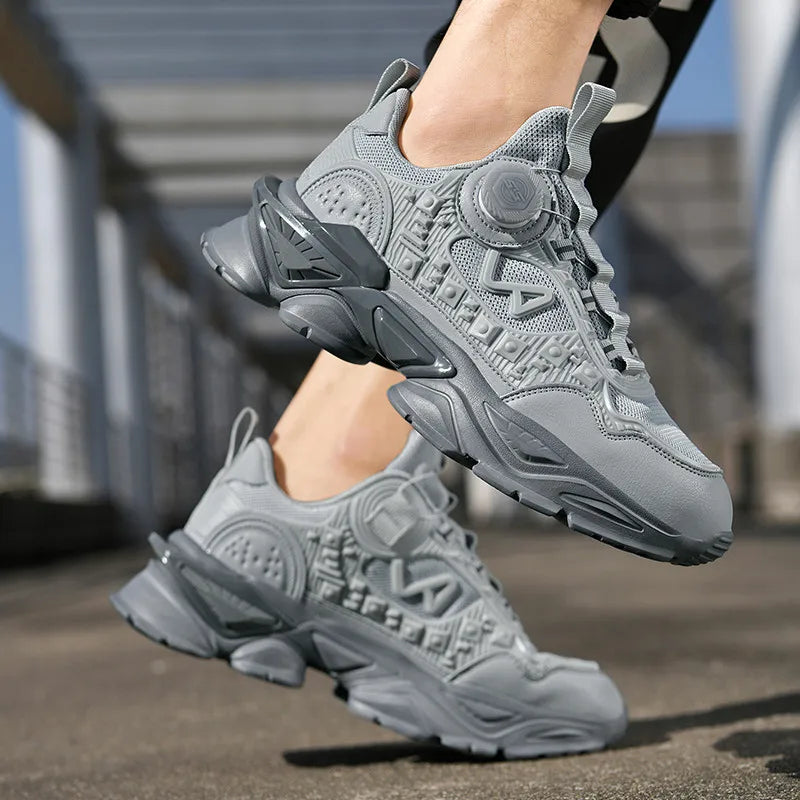 Mens Casual Sneakers Breathable Luxury Trainers Running Shoes For Men