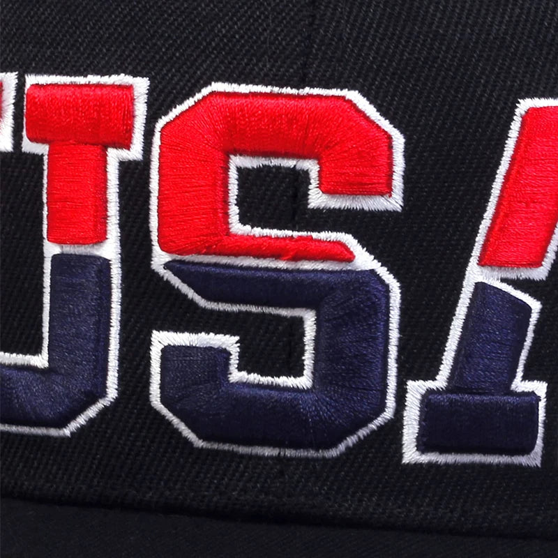 USA Hat Adjustable Embroidered