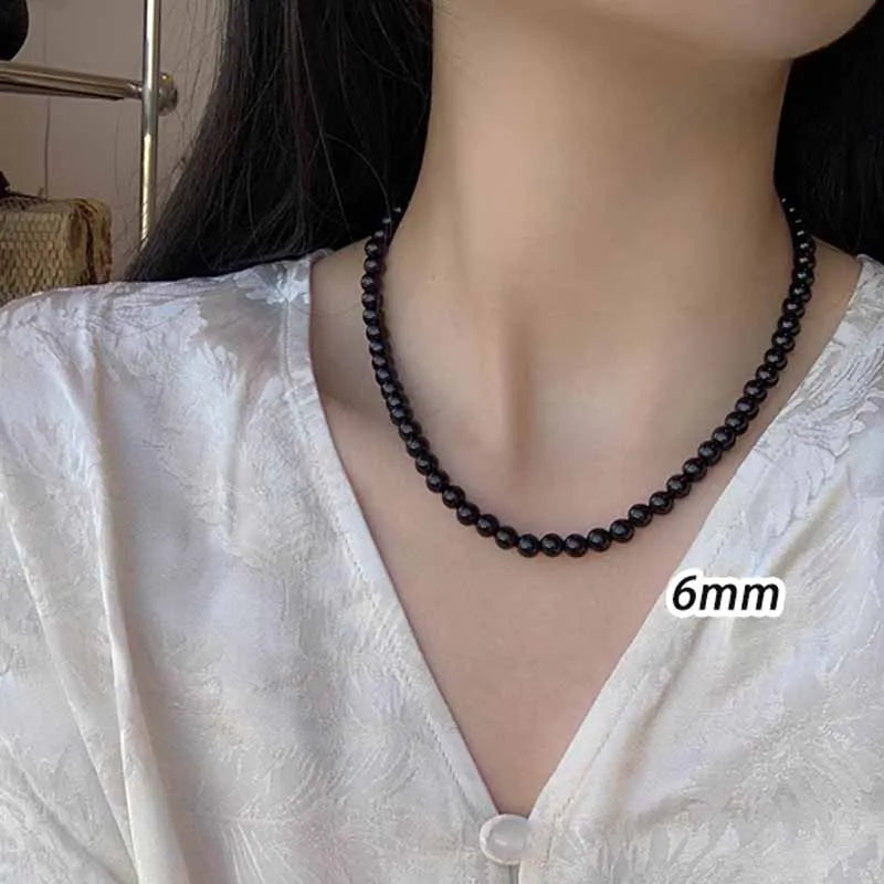 Round Bead Acrylic Choker