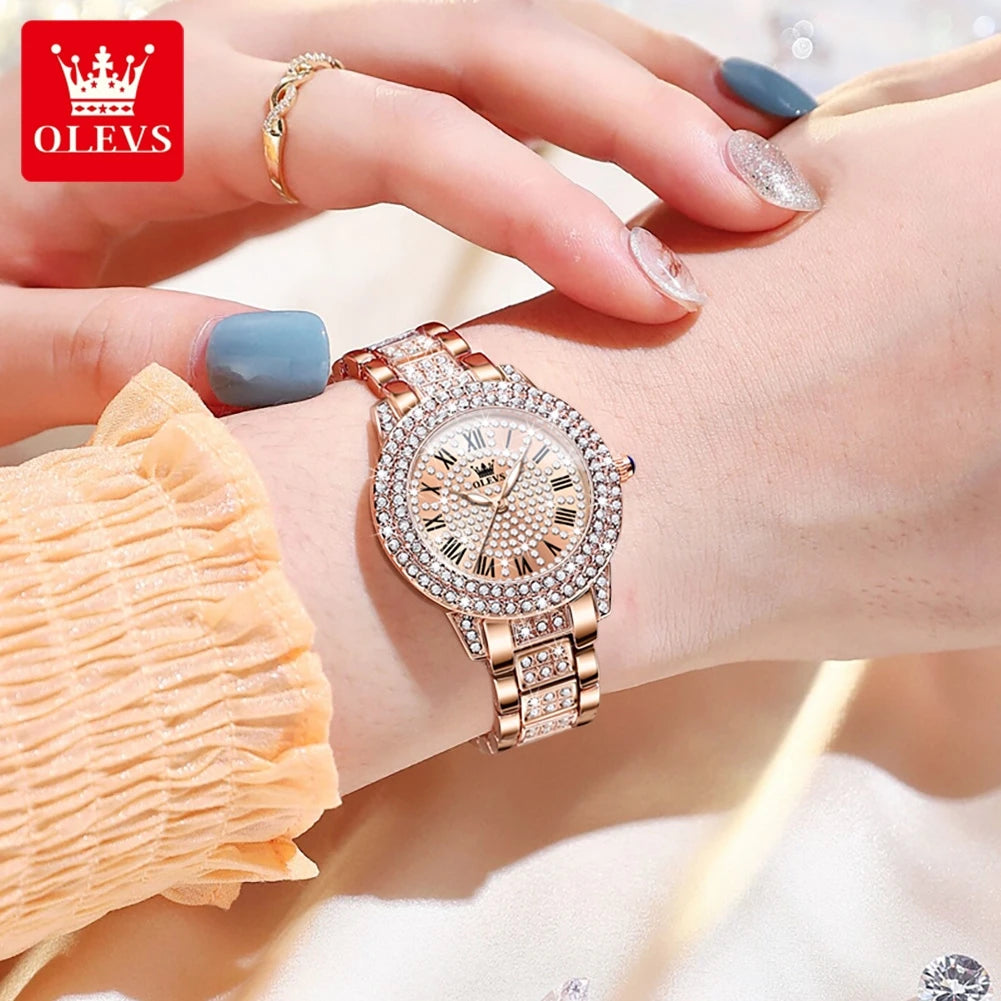 Watch Diamond 9943 Stainless Steel Waterproof Quartz