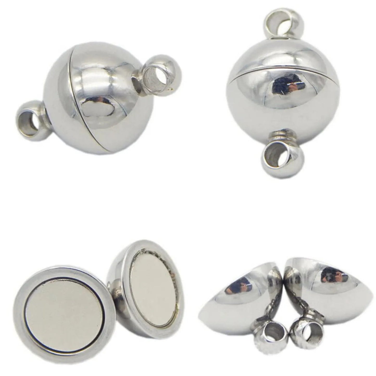20 Pack Magnetic Clasps for Necklaces and Bracelets
