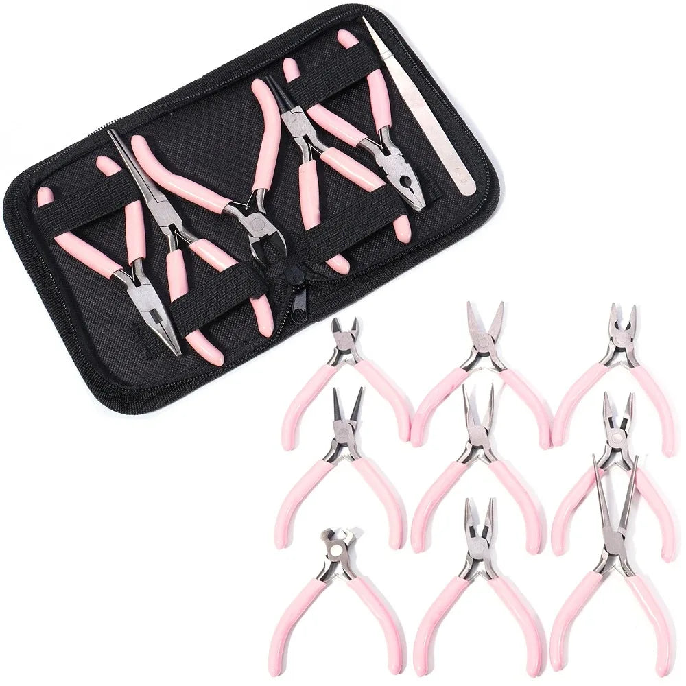 Stainless Steel Jump Ring Pliers for Opening and Closing