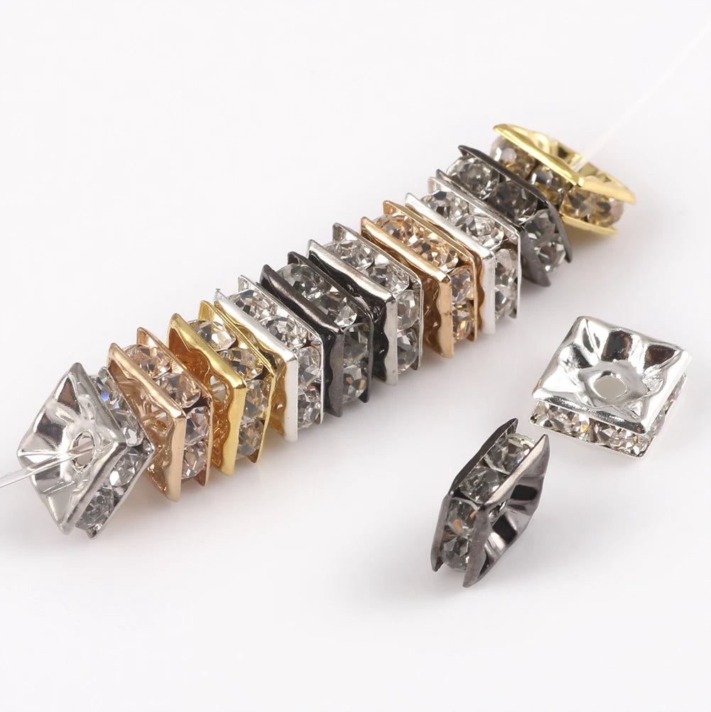 Rhinestone Ball Shape Beads For Jewelry Making