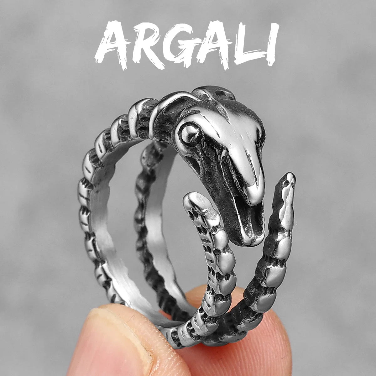 Ring  Stainless Steel Snake