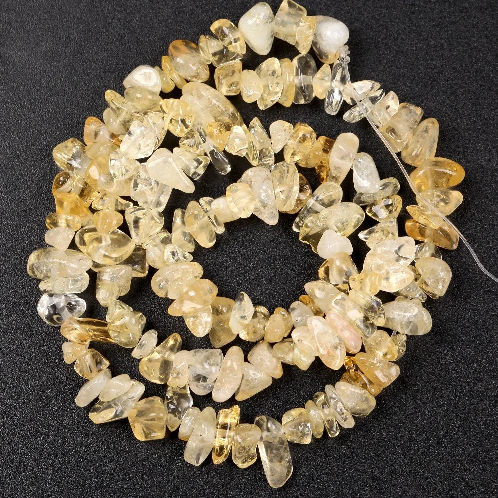 Natural Stone Chips Beads Irregular Gravel For Jewelry Making