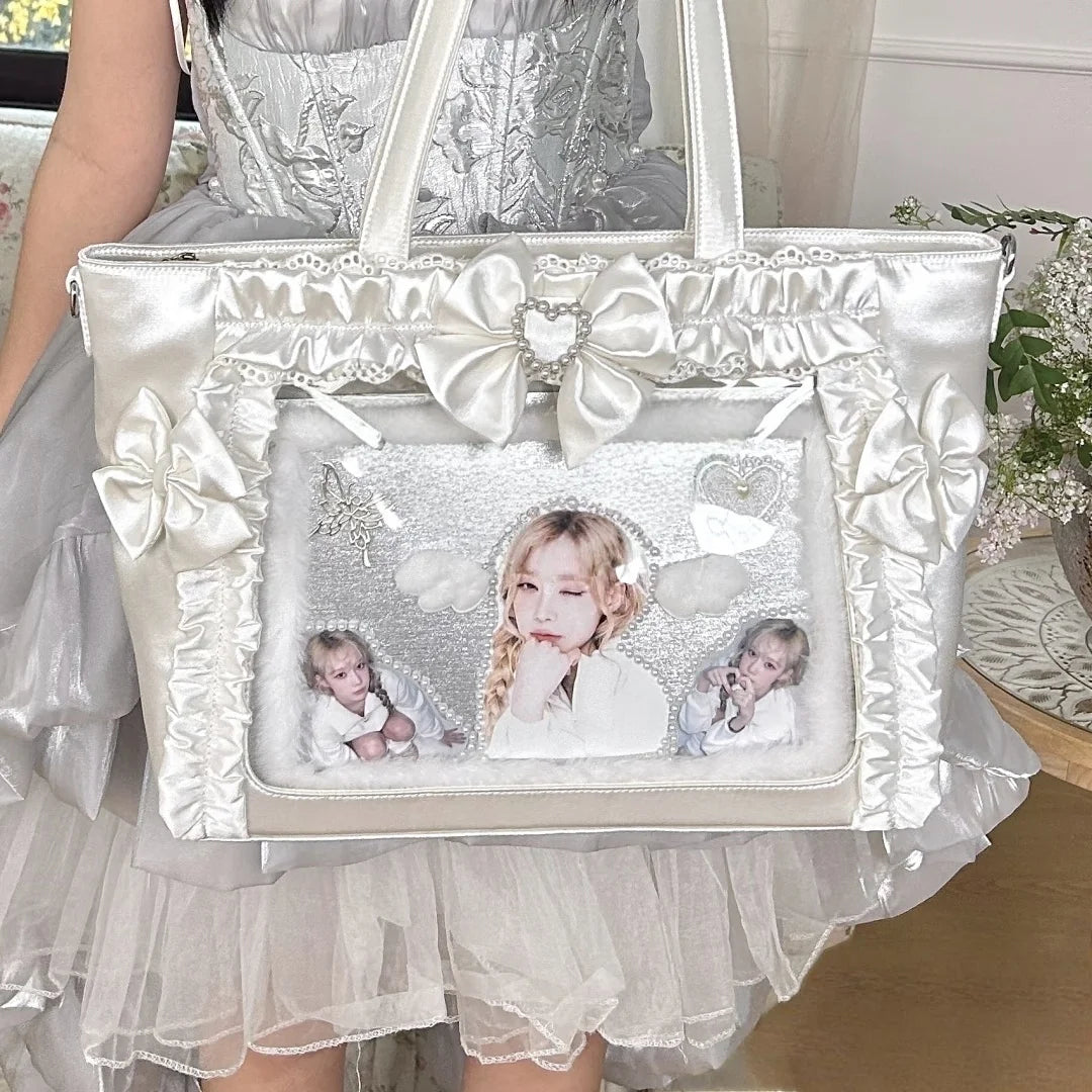 Purse Lace Bow Bag