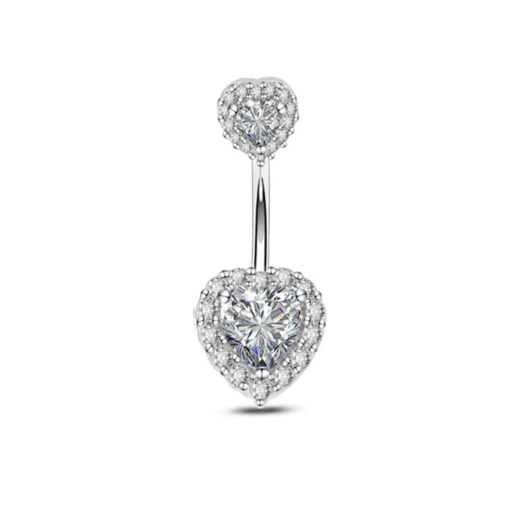 Belly Ring Piercing Zircon