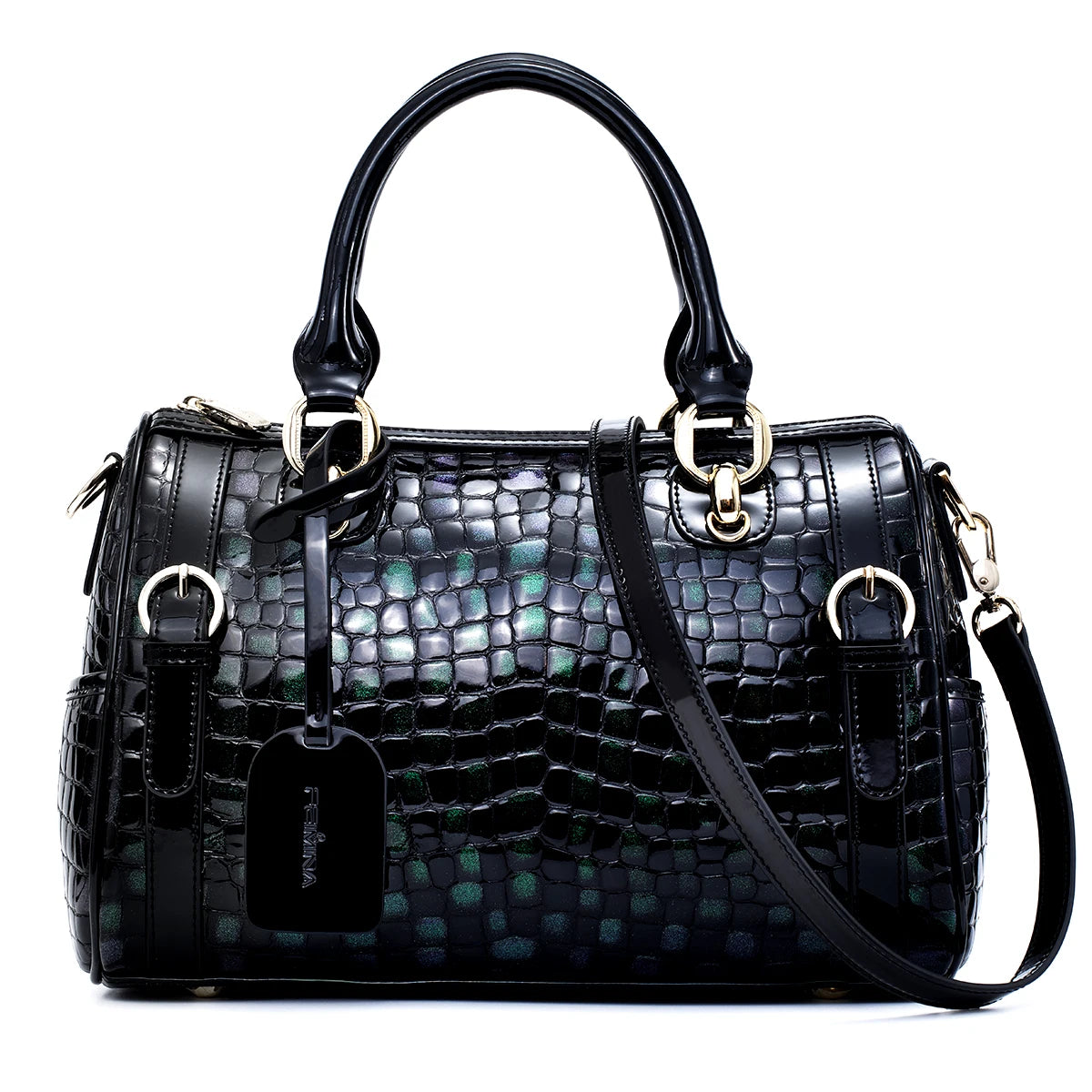 NONECN Genuine Leather Purses For Women Tote Crossbody Bag