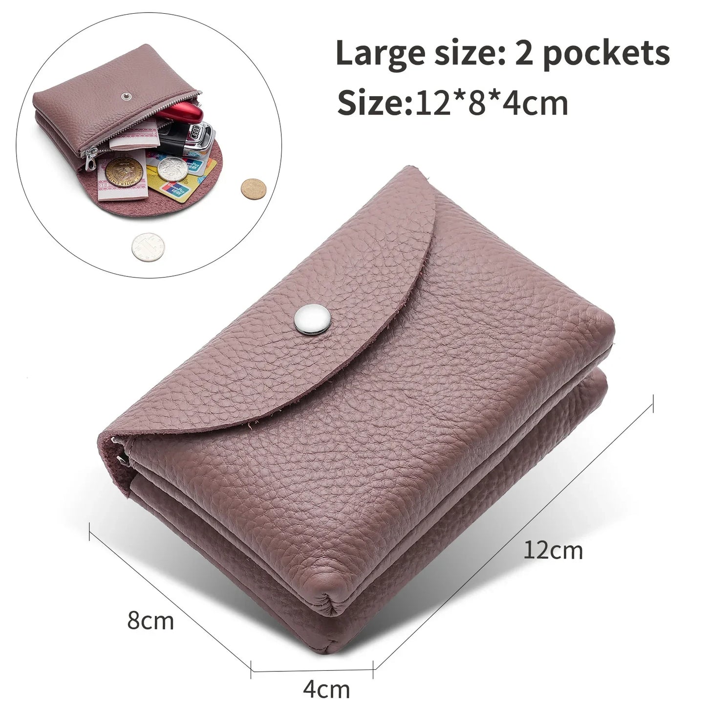 Coin Card Holder Earphone Pouch