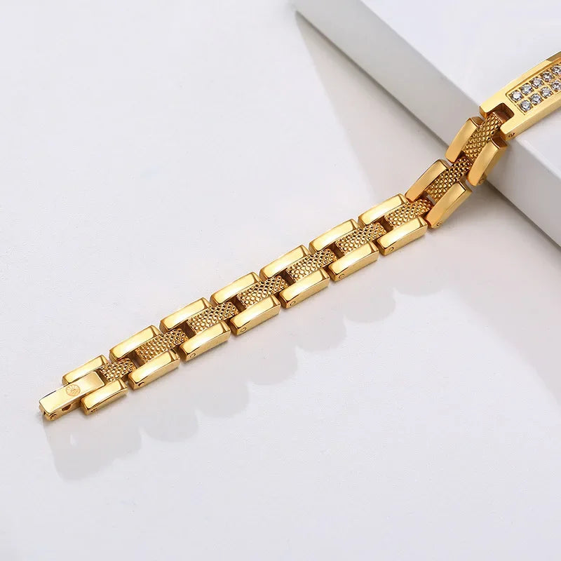 Bracelet Aradoo Dragon Scale Titanium Steel Zirconia