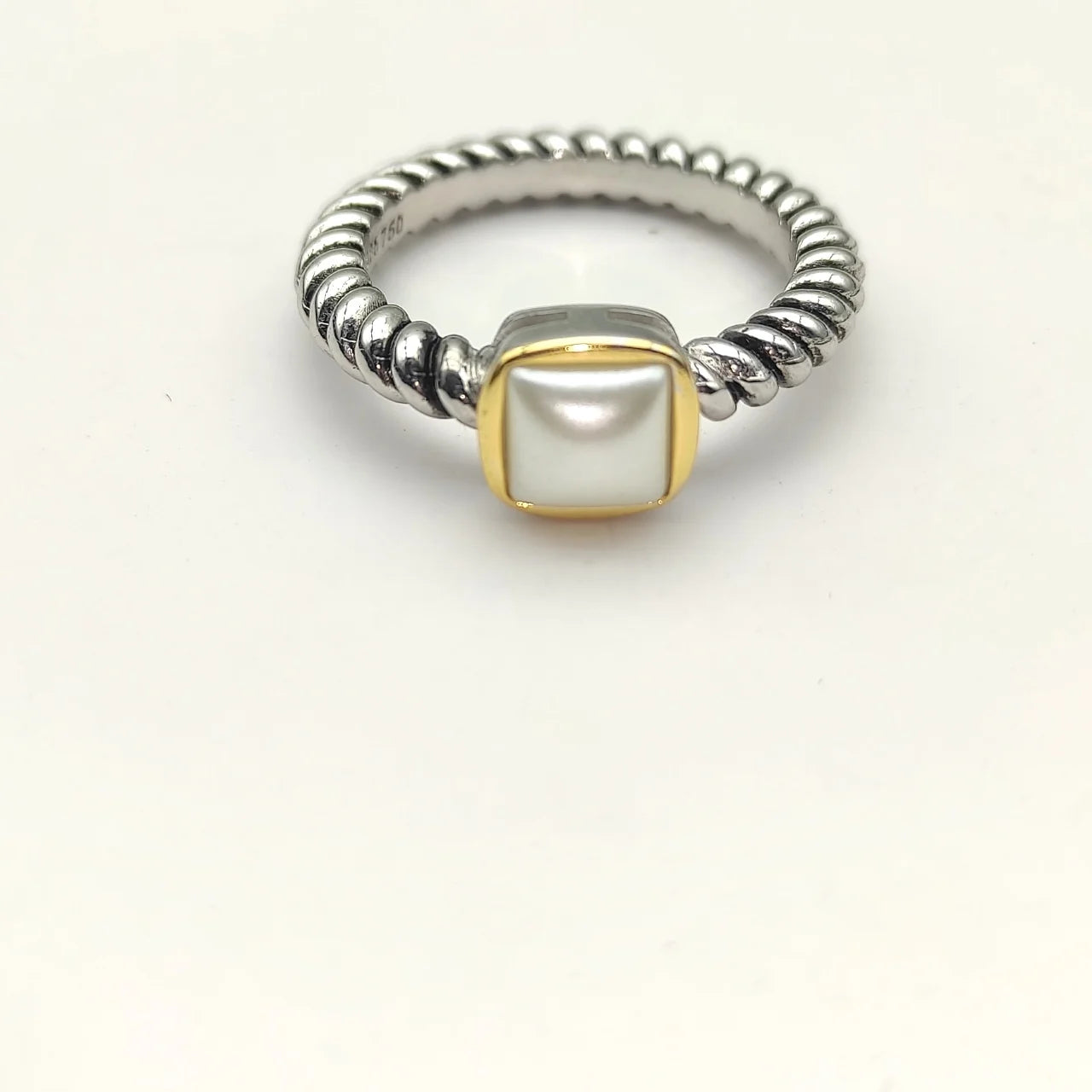Ring with Stone Certified