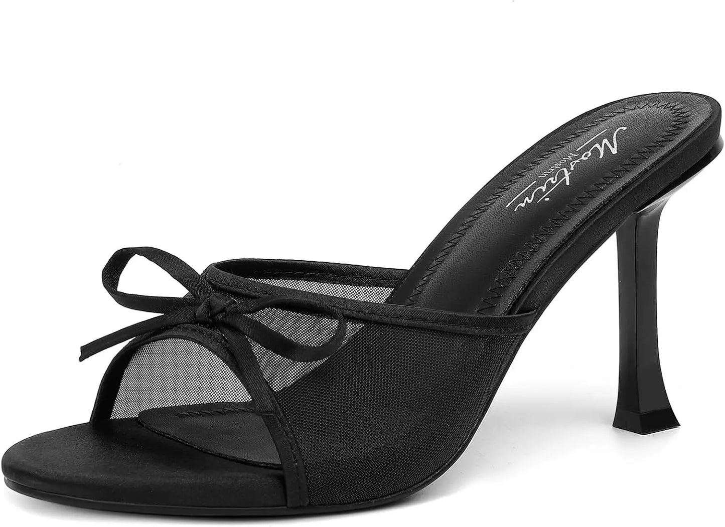 Women Heels Vintage Bow