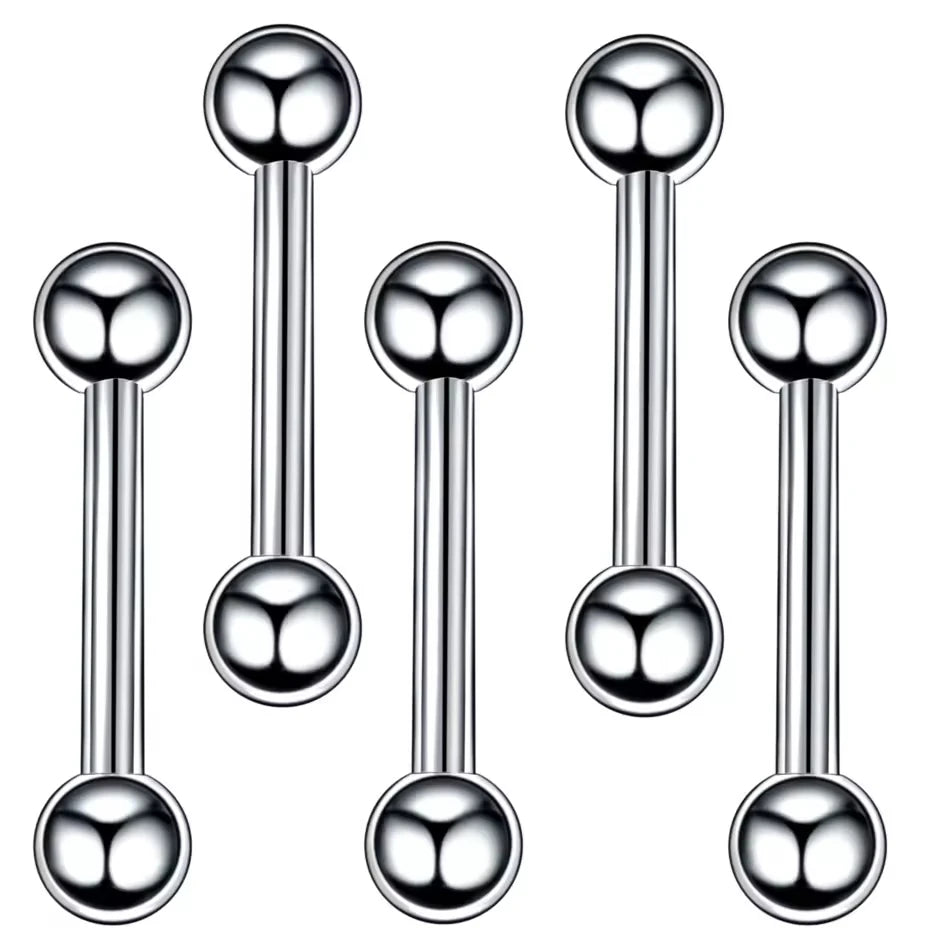 MODRSA Stainless Steel Body Piercing Jewelry Set for Multiple Piercings