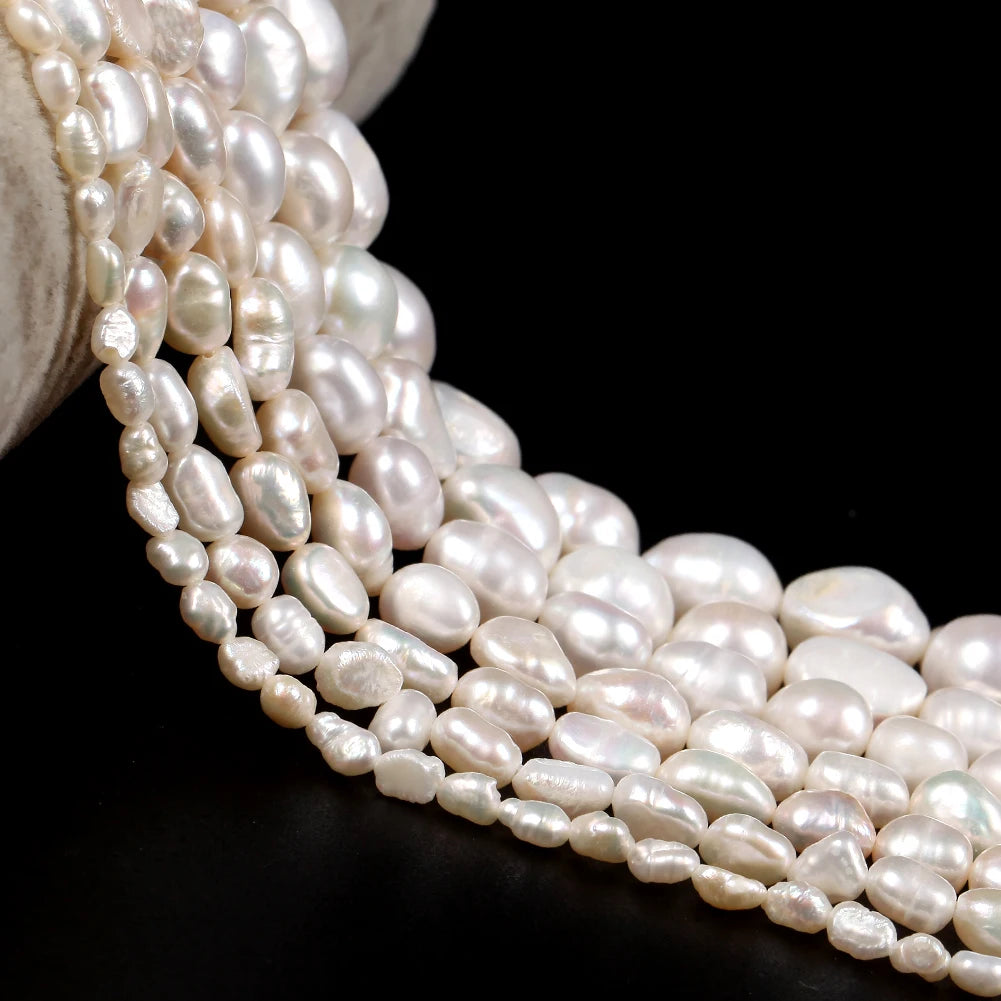 Natural Freshwater Pearl Beads Irregular Shape for Jewelry Making