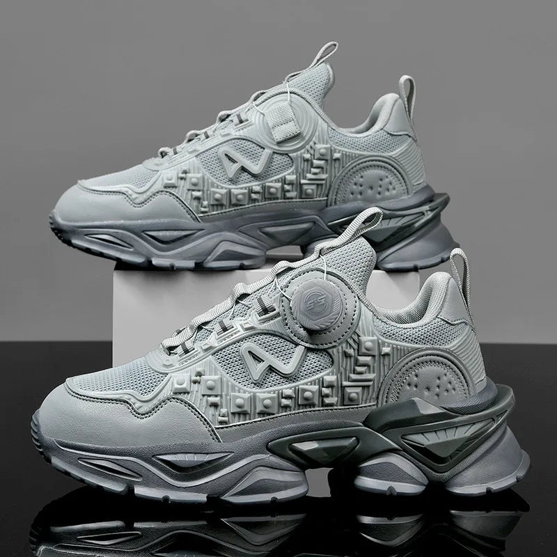 Mens Casual Sneakers Breathable Luxury Trainers Running Shoes For Men