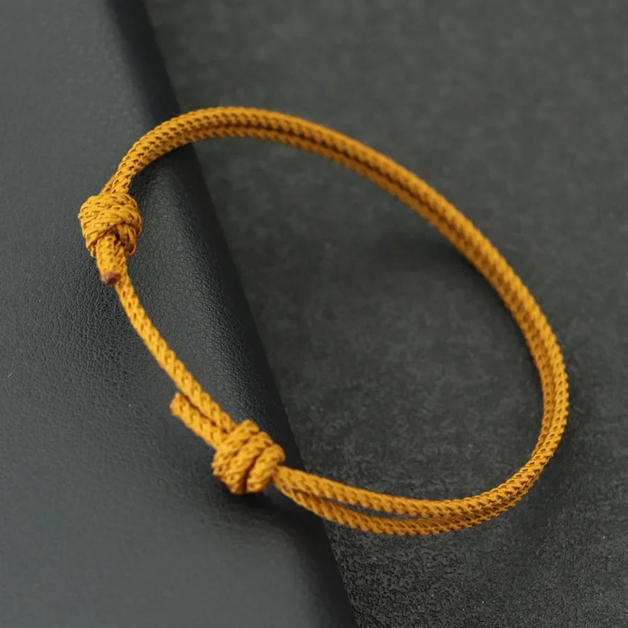 Rope Bracelet Minimalist Adjustable Friendship Jewelry