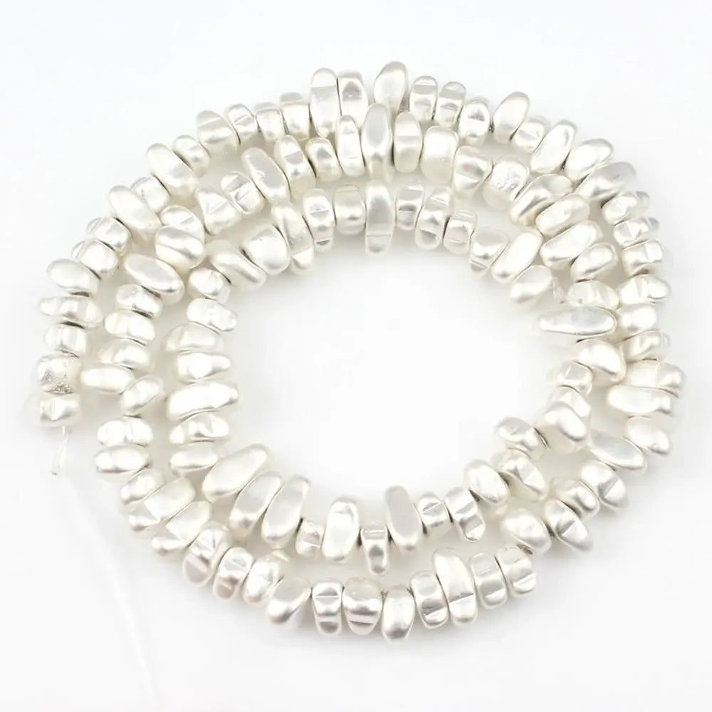 TANANTA Gold Plated Hematite Loose Spacer Beads for Jewelry Making