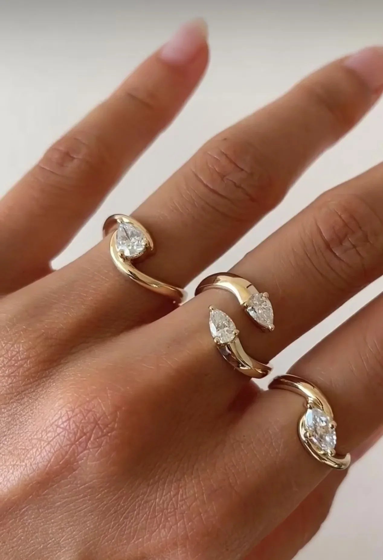 Sterling Silver Moissanite Ring S925 Marquise Jewelry Gift Idea