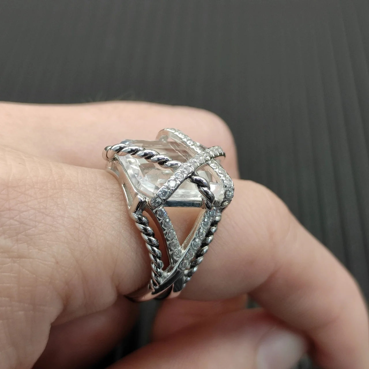 Ring with Stone Certified