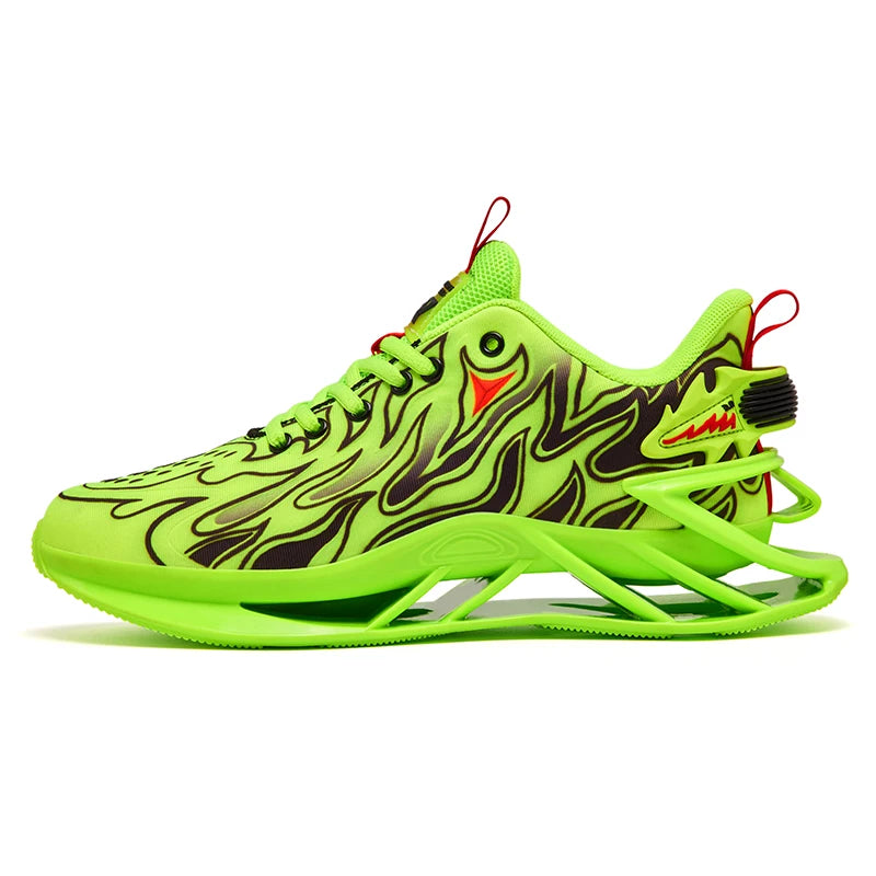 Men Casual Breathable Sneakers Lace Up Running Shoes