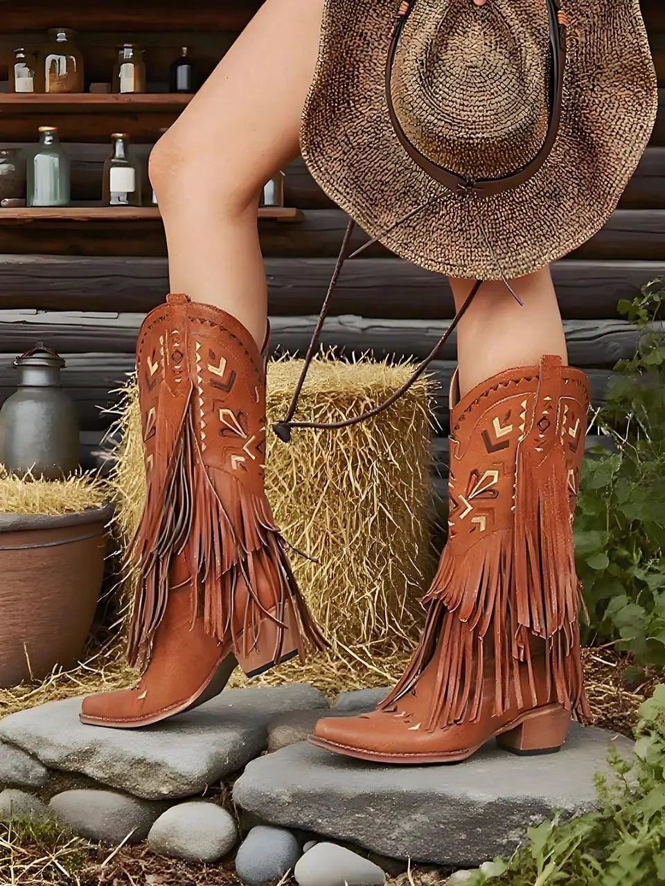 Women's Western Boots Pointed Toe